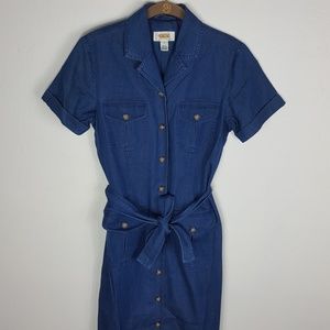 Talbots Denim Maxi Dress